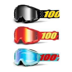 100% Accuri Mirror Lens Goggles