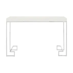 Allure Chrome / Rectangular Console Table