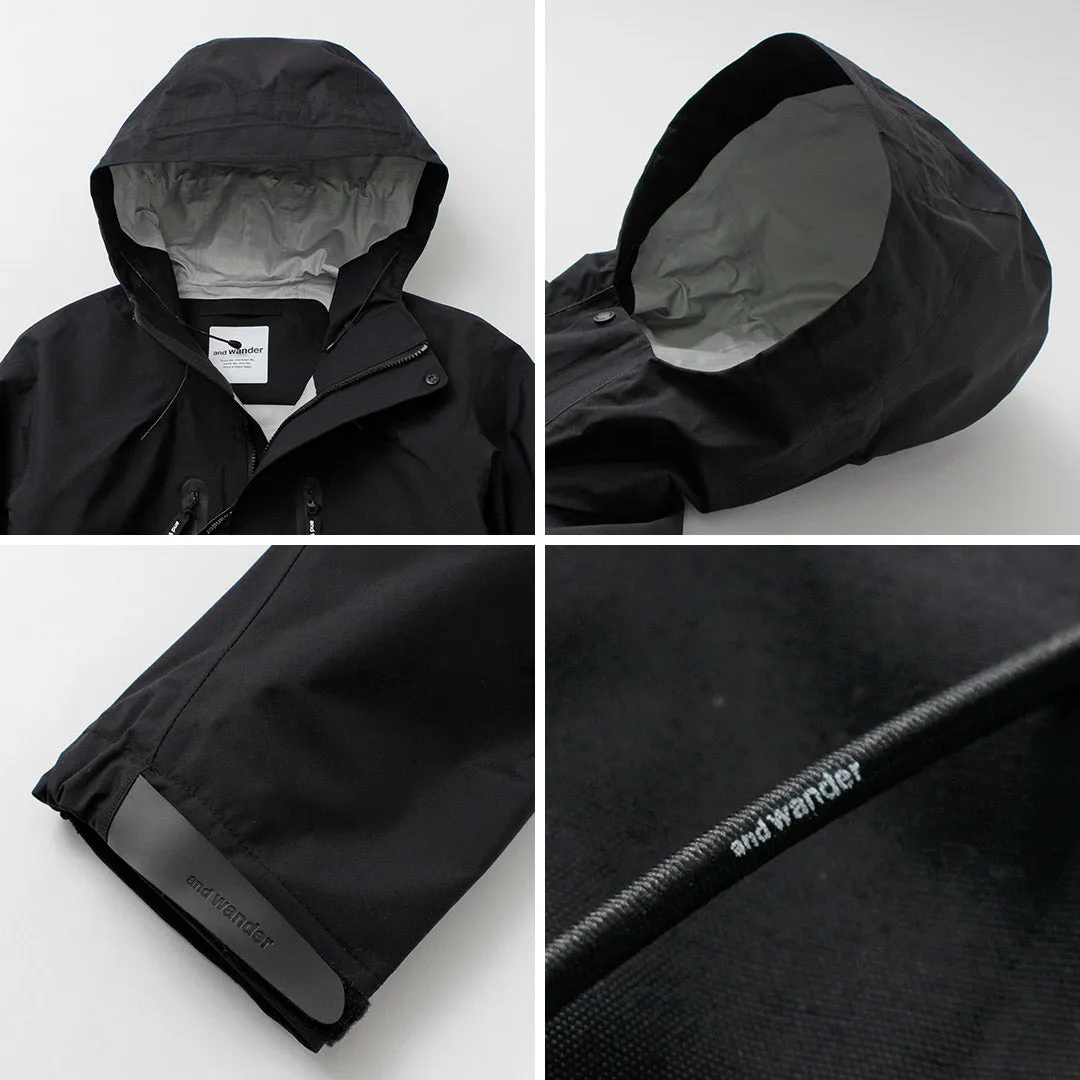 AND WANDER / 2.5 Layer Hiker Rain Jacket