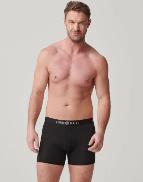 Bamboo Stretch Trunks – Coal Black