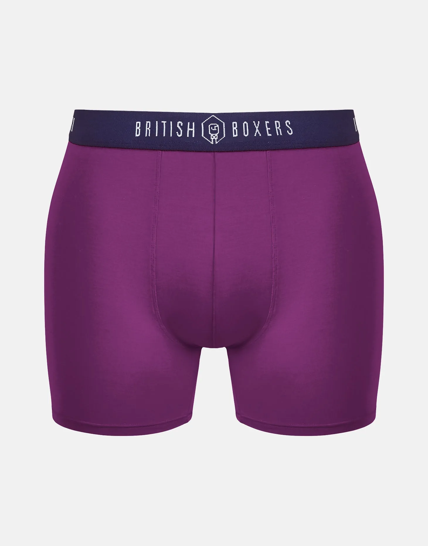 Bamboo Stretch Trunks – Plum