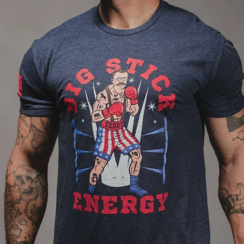 Big Stick Energy T-Shirt - Midnight Navy