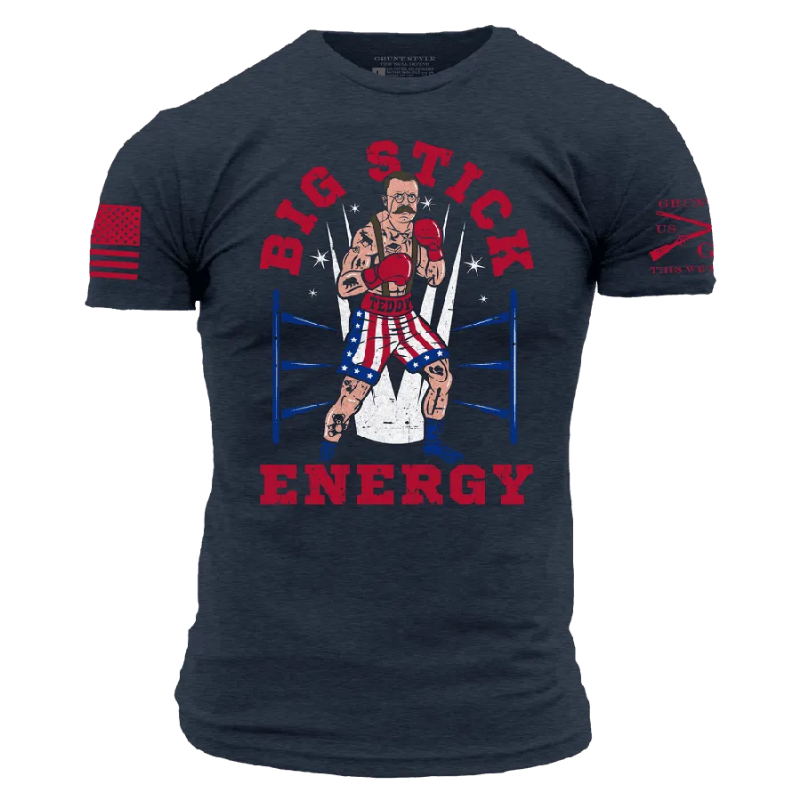 Big Stick Energy T-Shirt - Midnight Navy