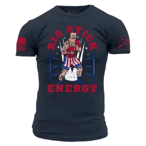 Big Stick Energy T-Shirt - Midnight Navy