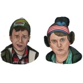 Bob and Doug Magnet Set