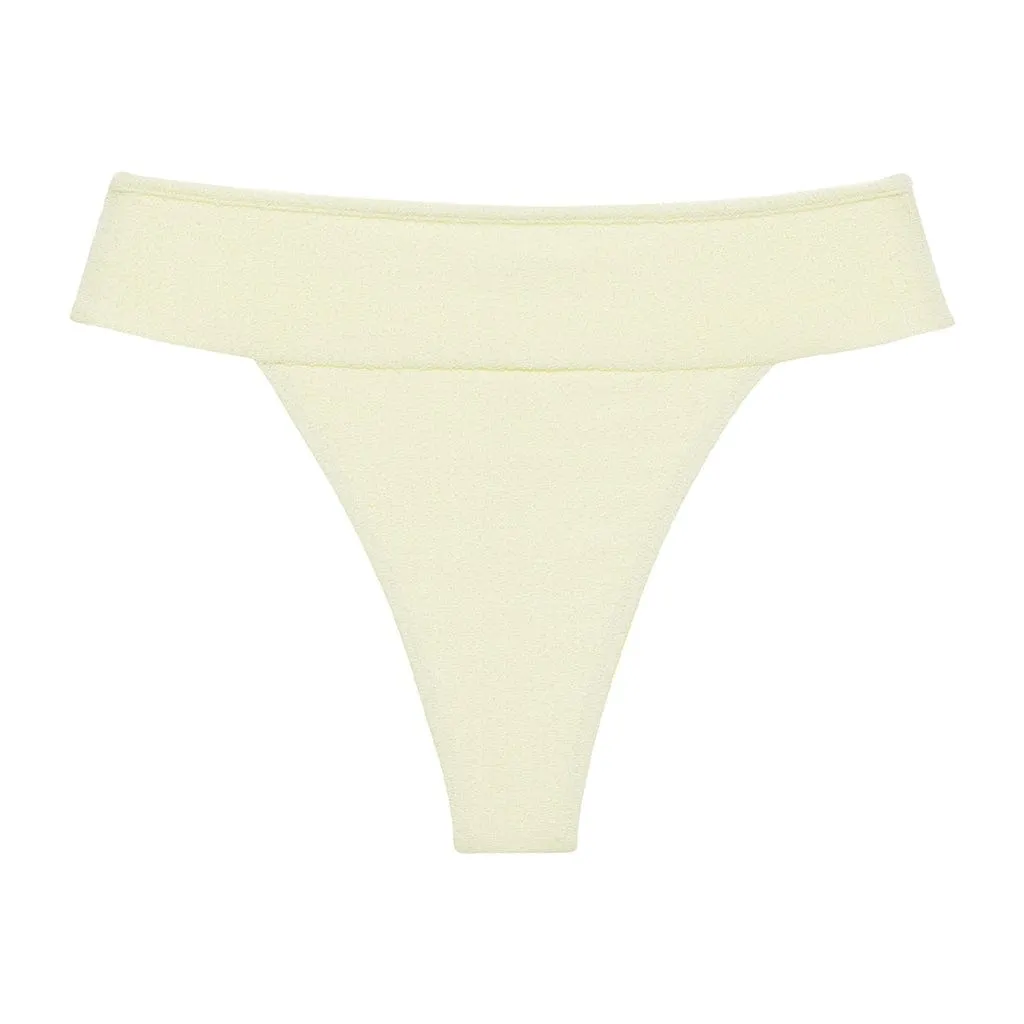 Buttercream Rib Tamarindo Binded Bikini Bottom