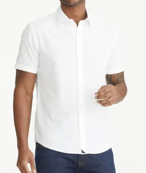 Cotton Seersucker Short-Sleeve Pavao Shirt - FINAL SALE