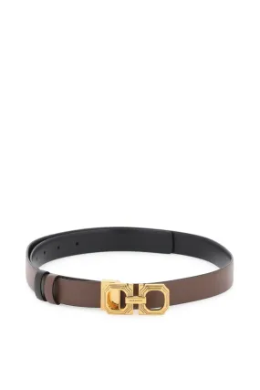 FERRAGAMO gancini reversible belt