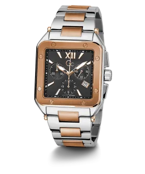 Gc Couture Square Mens Chrono Metal