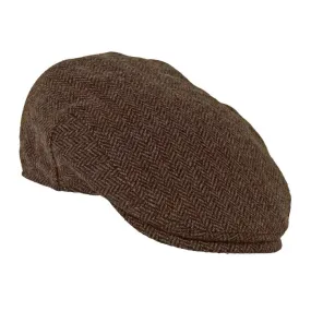 Heather Chapman British Tweed Flat Cap