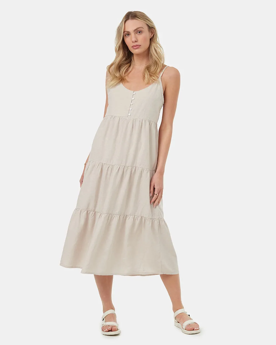 Hemp Tiered Cami Dress