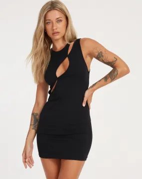 Inka Mini Dress in Black