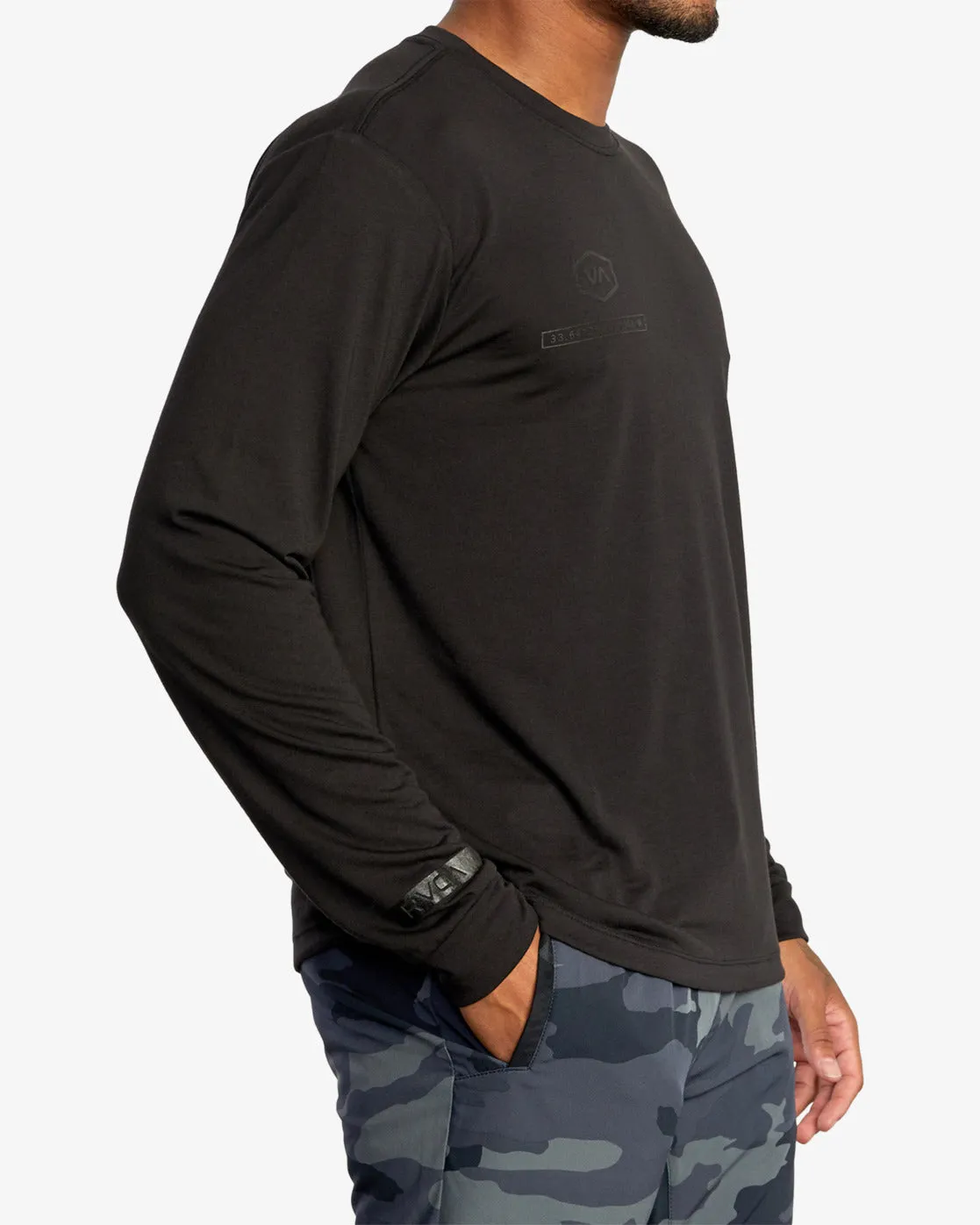 Insignia Long Sleeve Tee - Black