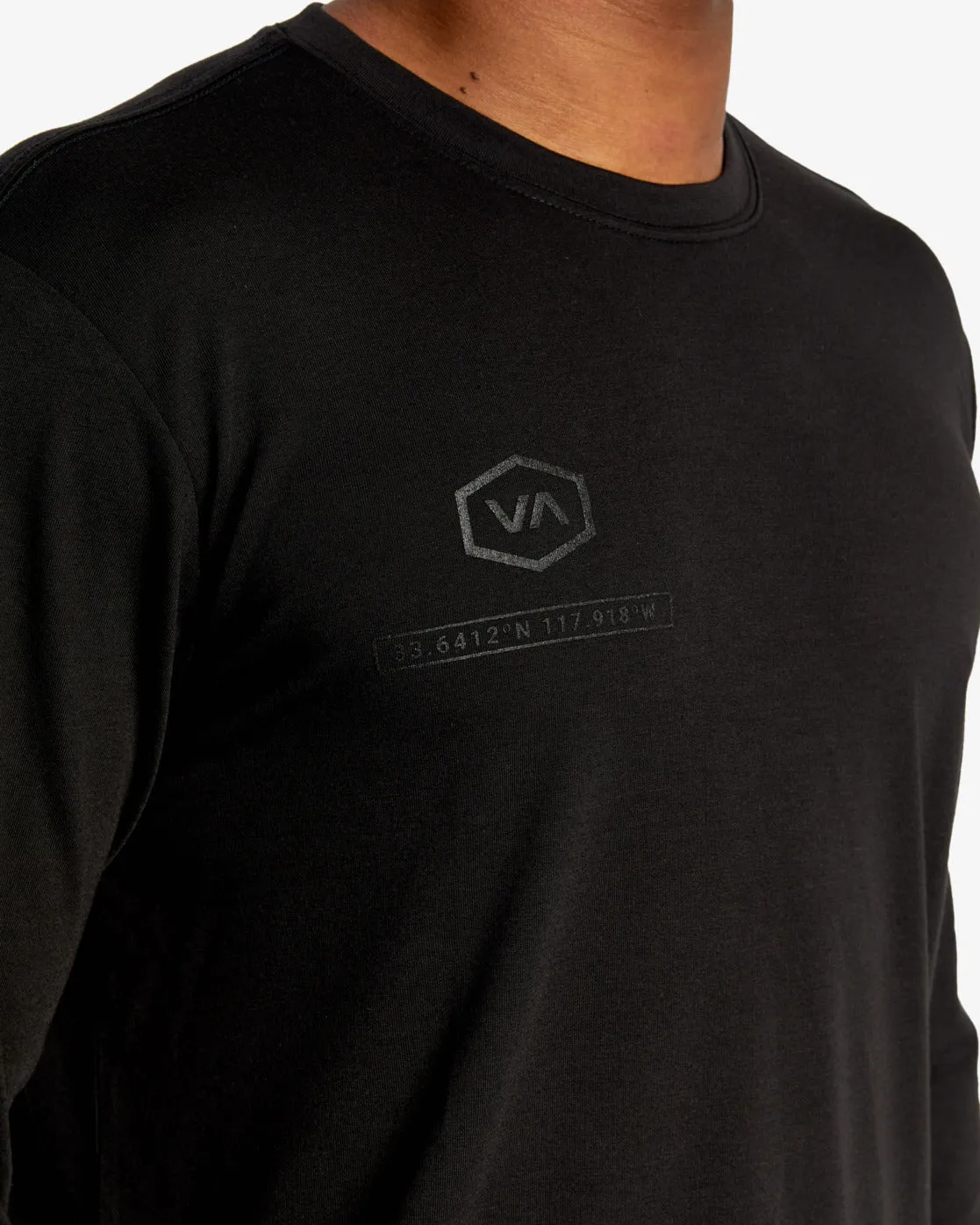 Insignia Long Sleeve Tee - Black