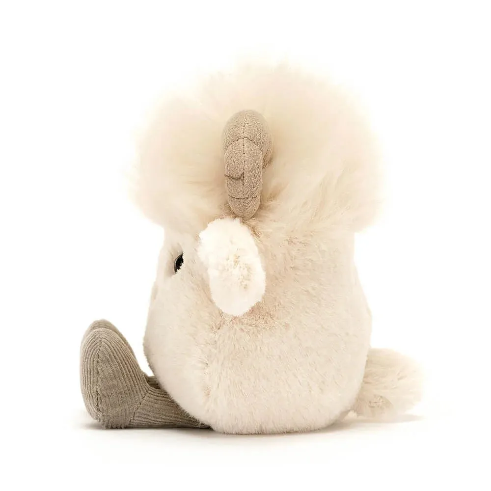 Jellycat Amuseabean Ram H4" X W4"