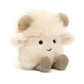 Jellycat Amuseabean Ram H4" X W4"