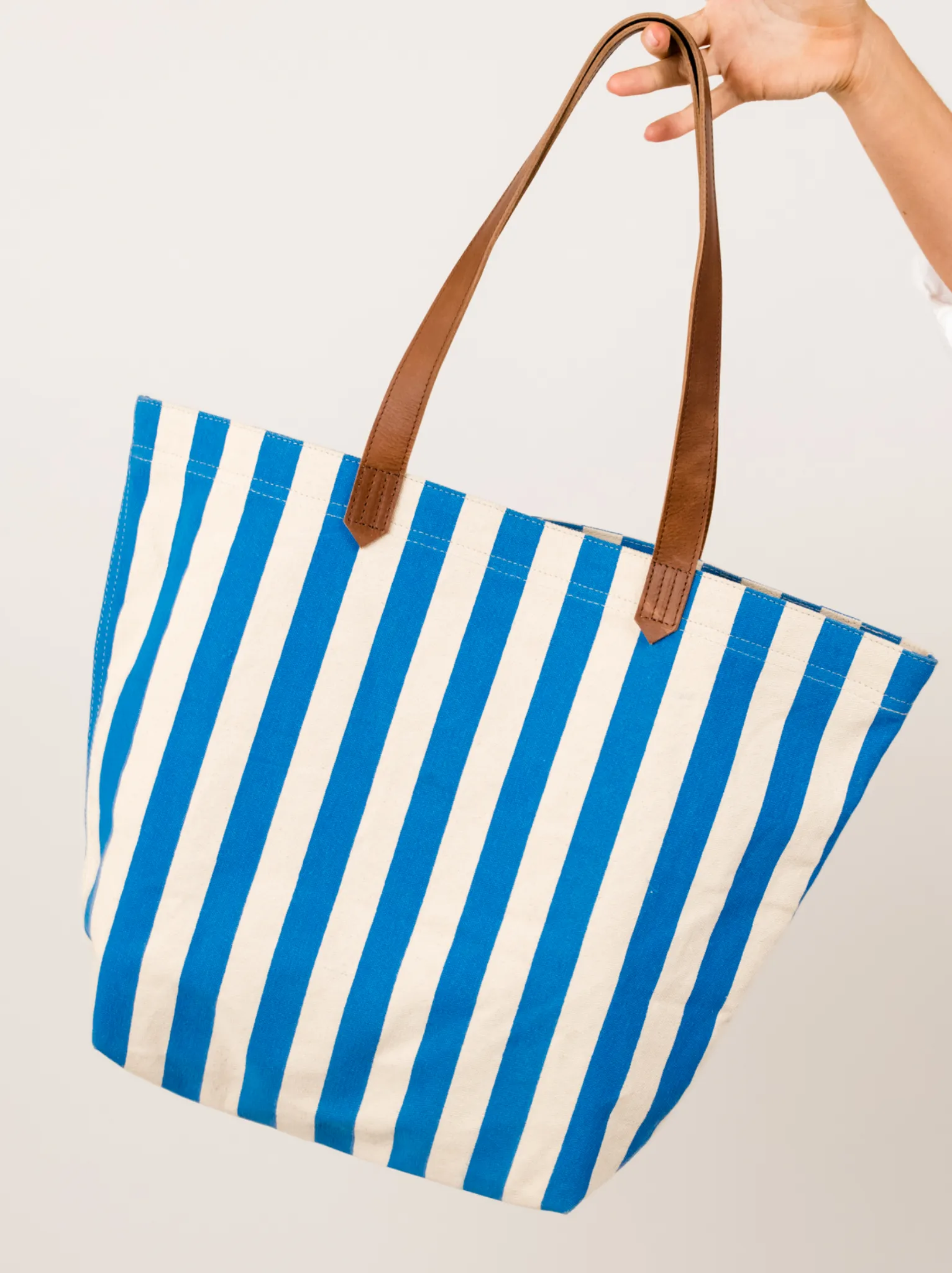 Mandrell Cabana Striped Tote