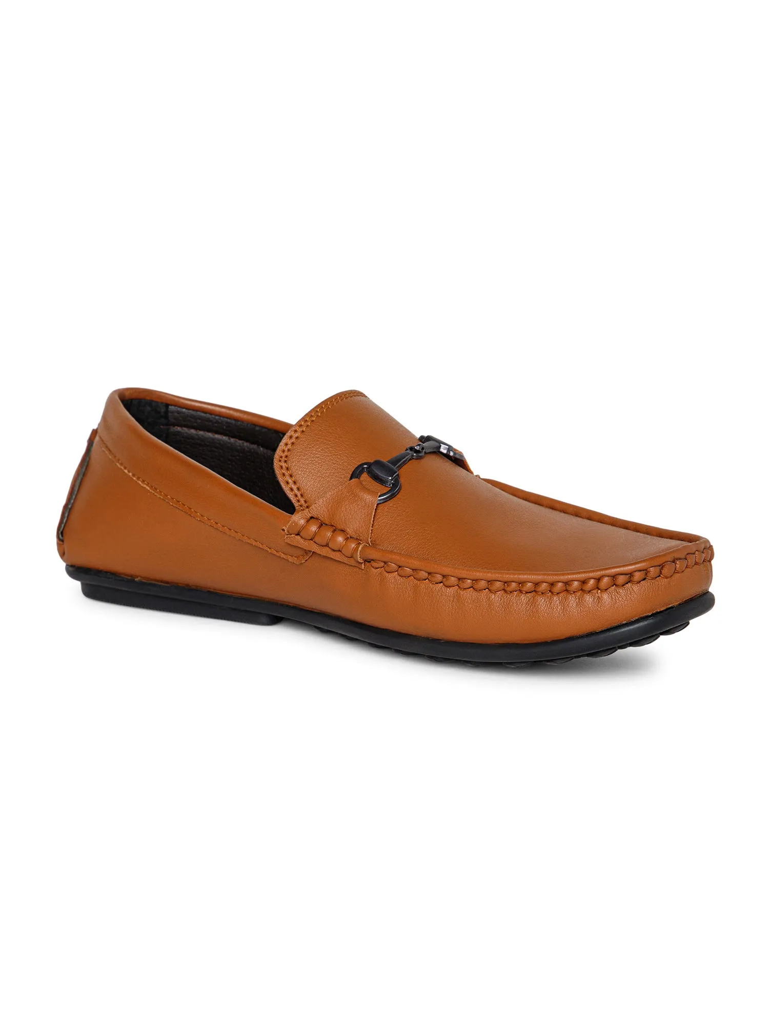 Men Slip-on Tan Casual Loafer