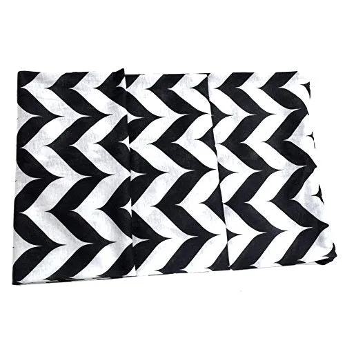 Pop Fashion Womens Chevron Arrow Patterned Infinity Scarf with Hidden Zipper Pocket