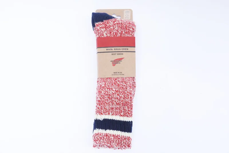 Red Wing 97331 striped wool ragg crew Socks