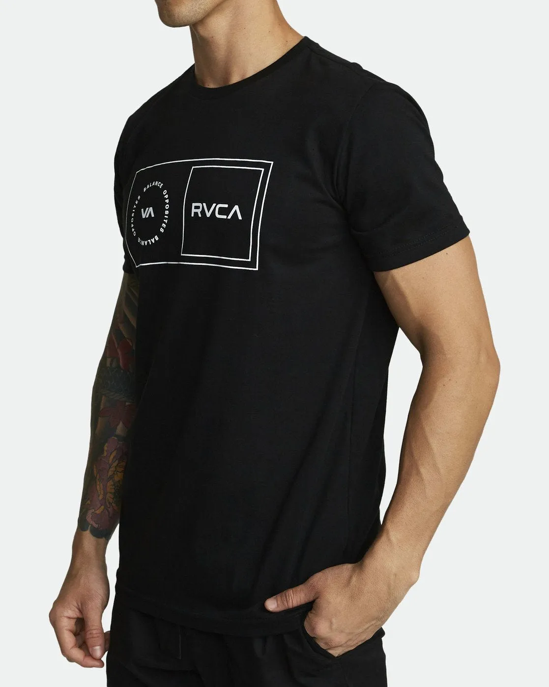 Sport Balance Box Tee - Black