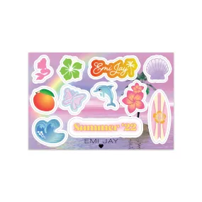 Summer Collection Sticker Set