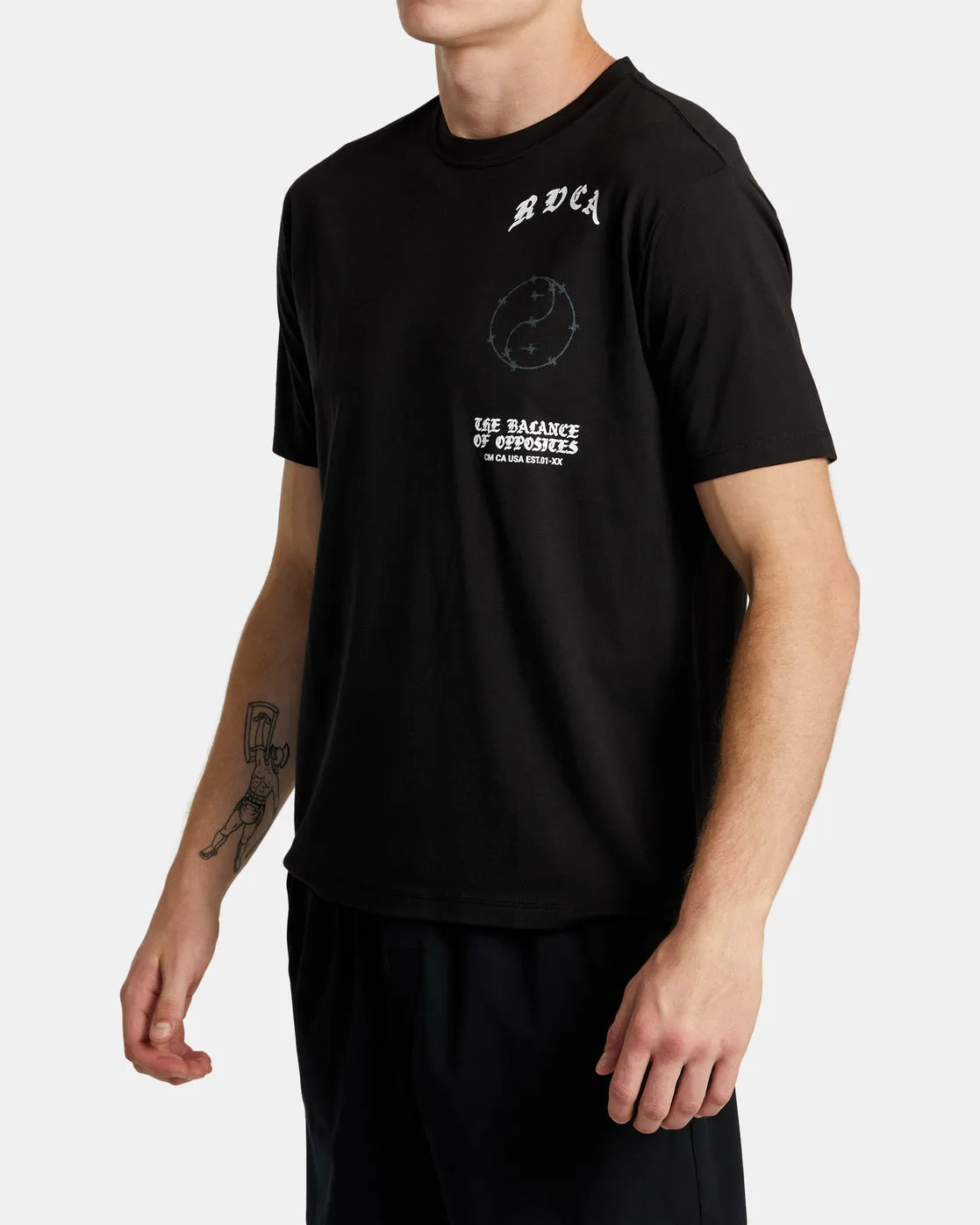 VA Barb Tee - Black