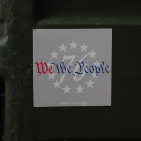 We The People Sticker