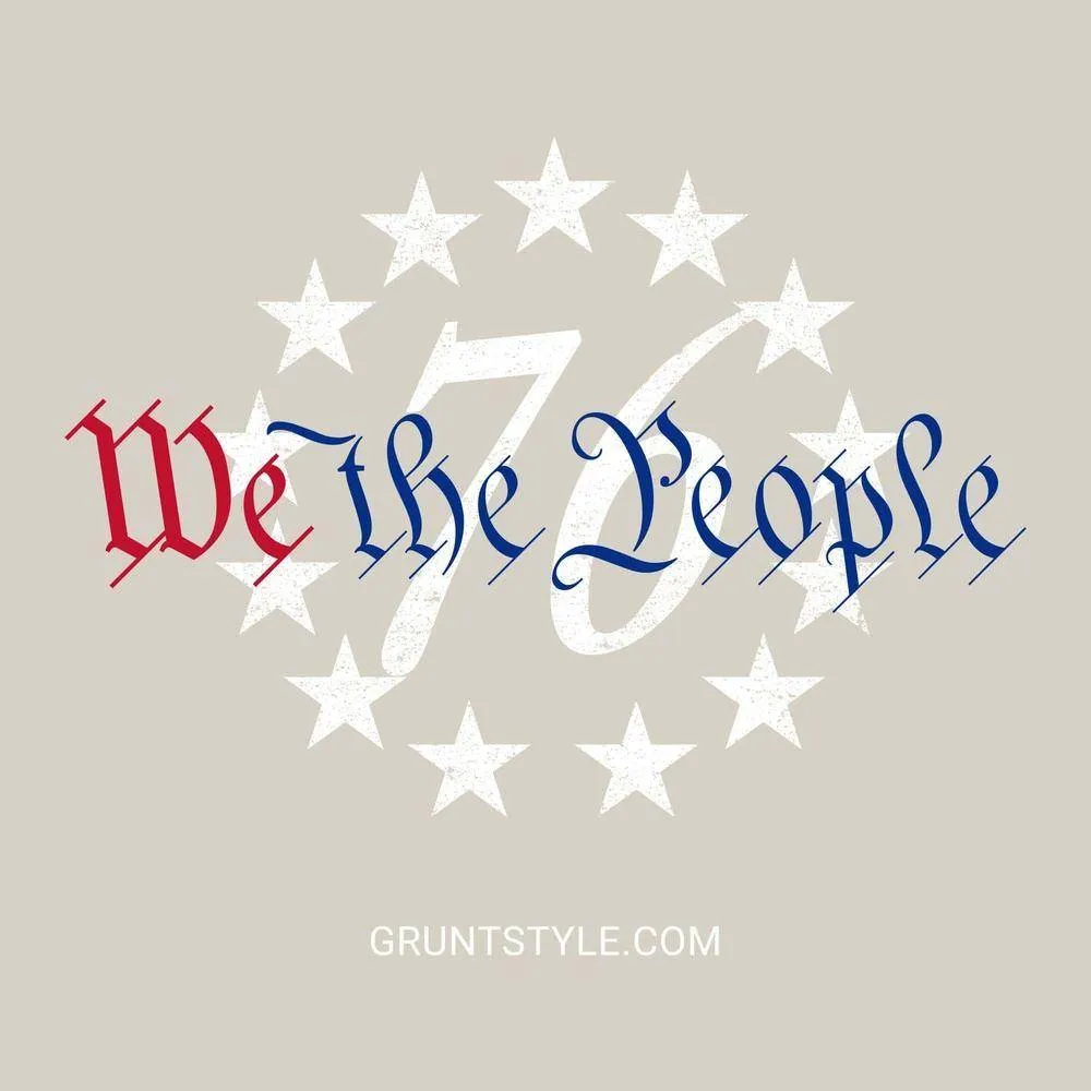 We The People Sticker