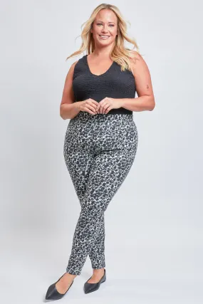 Women's Plus Size Mid Rise Jeggings