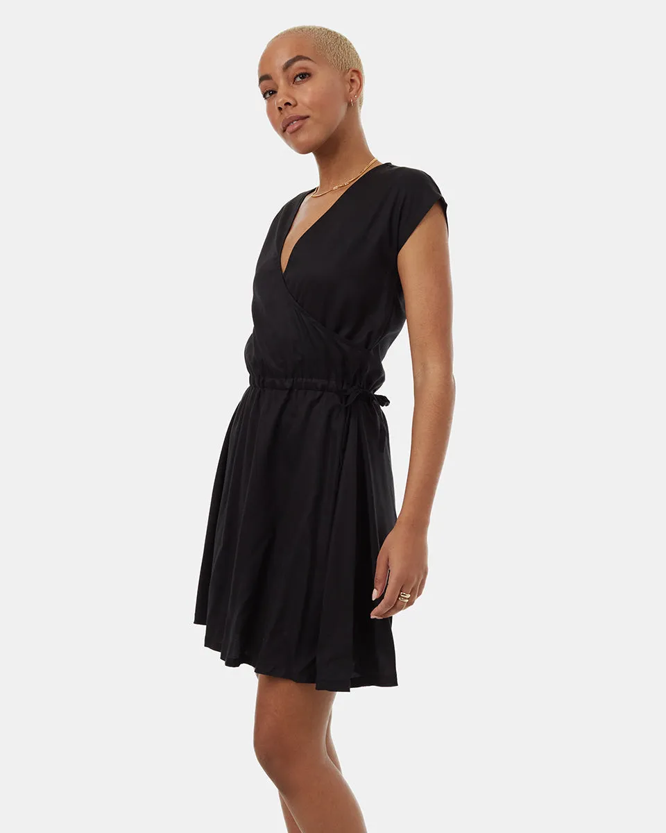 Woven Wrap Dress